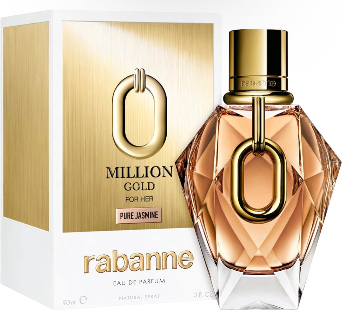 Rabanne Million Gold For Her Pure Jasmine Eau de Parfum – 90 ML