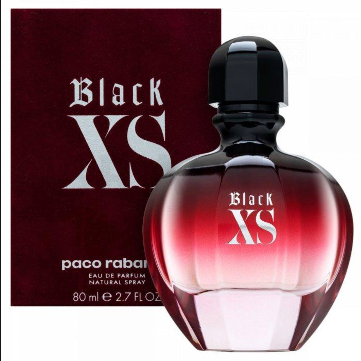 Paco Rabanne Black XS Eau de Parfum Natural Spray 80ml